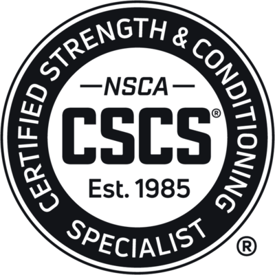 CSCS, NSCA, certified strength & conditioning specialist, physical rehab